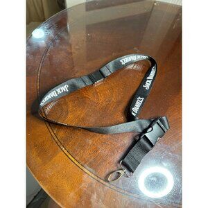 Jack Daniels Black Whiskey Lanyard Collectible Accessory                   68-79